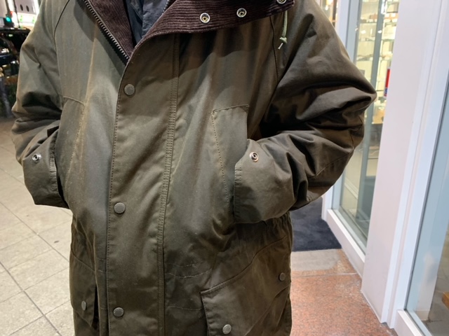 Babour × Engineered garments】Highland Wax Parka【買取入荷情報 
