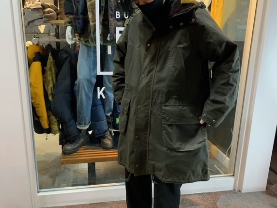 Babour × Engineered garments】Highland Wax Parka【買取入荷情報 